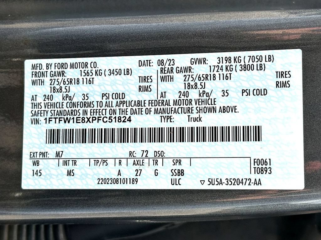 Used 2023 Ford F150 XLT AWD/4WD image 31