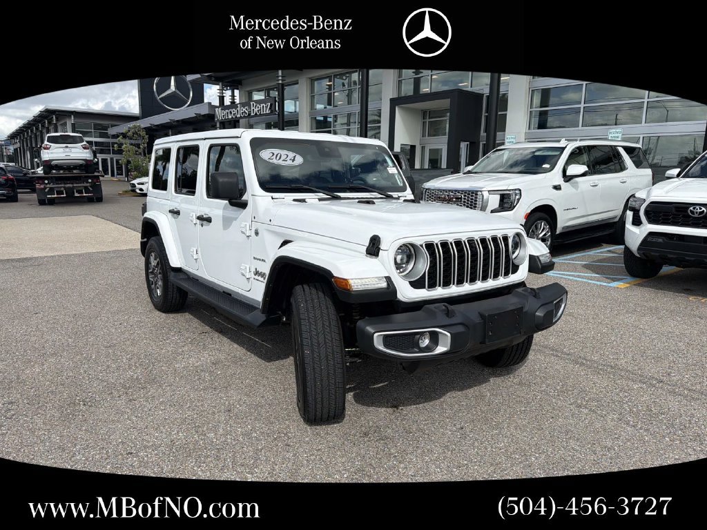 Used 2024 Jeep Wrangler Unlimited Sahara w/ Technology Group