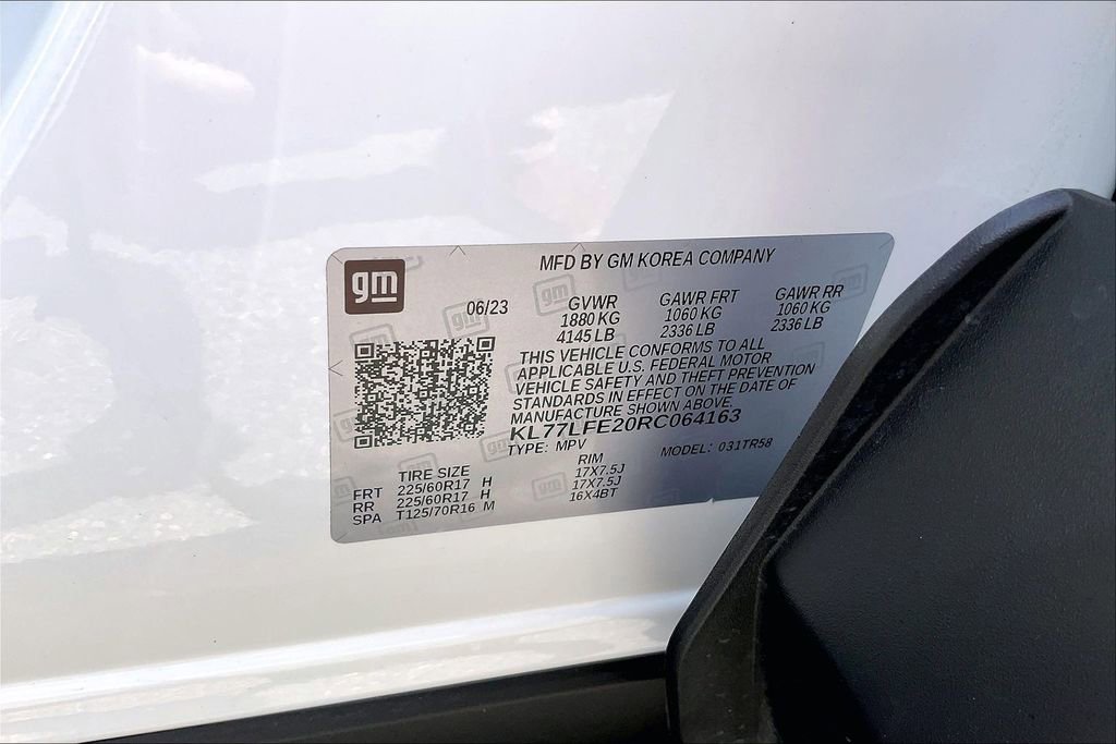 Used 2024 Chevrolet Trax LS w/ LS Convenience Package FWD image 34