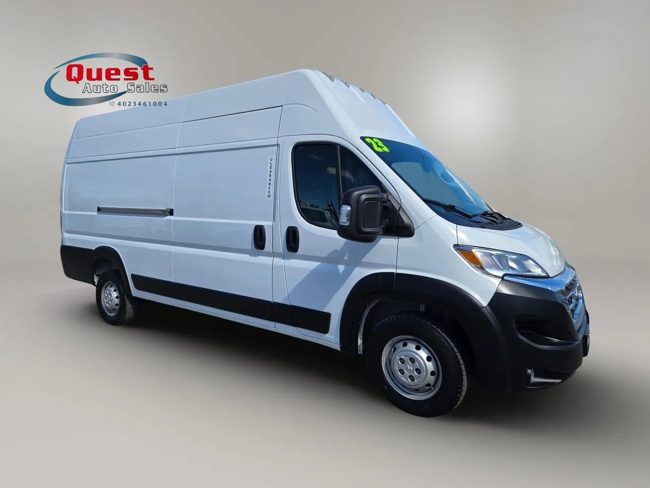 Used 2023 RAM ProMaster 3500 w/ Lane Management Group FWD image 1