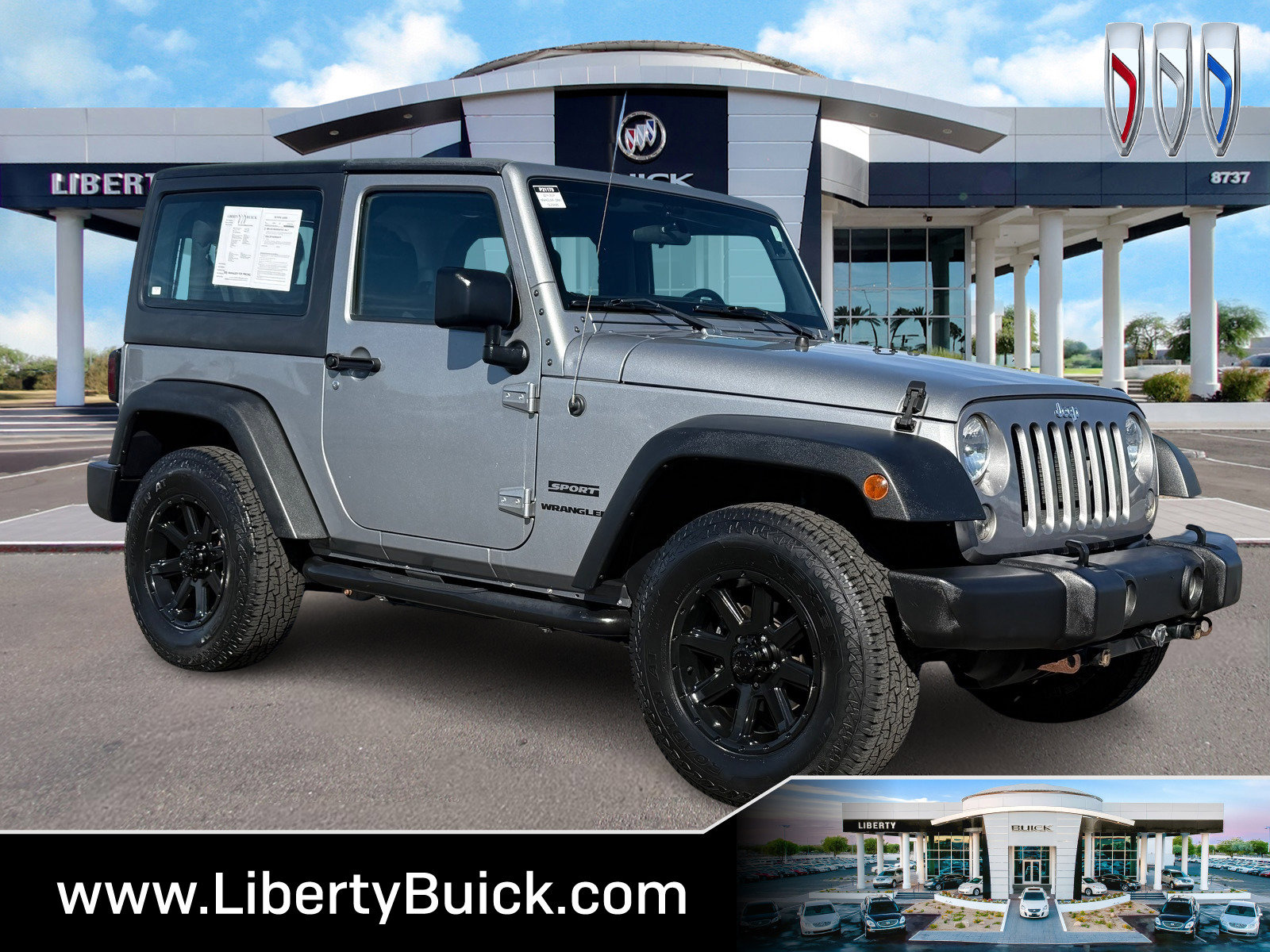 Used 2016 Jeep Wrangler Sport w/ Quick Order Package 24S