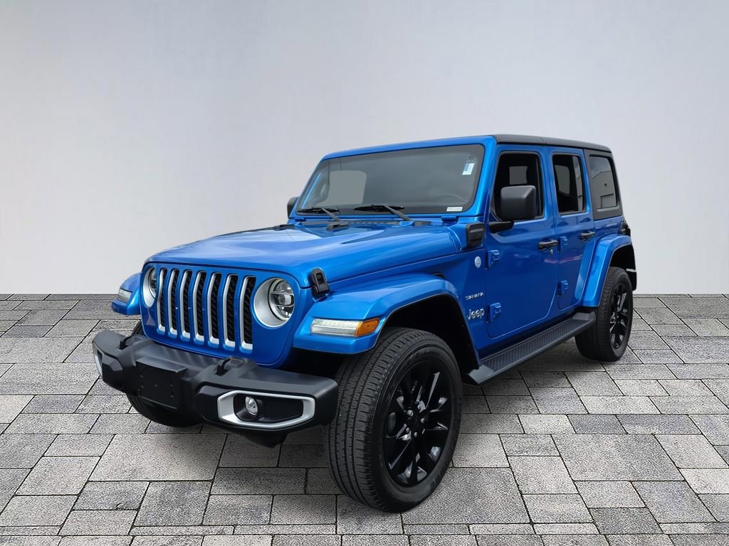 Used 2021 Jeep Wrangler Unlimited Sahara 4xe w/ Cold Weather Group image 4