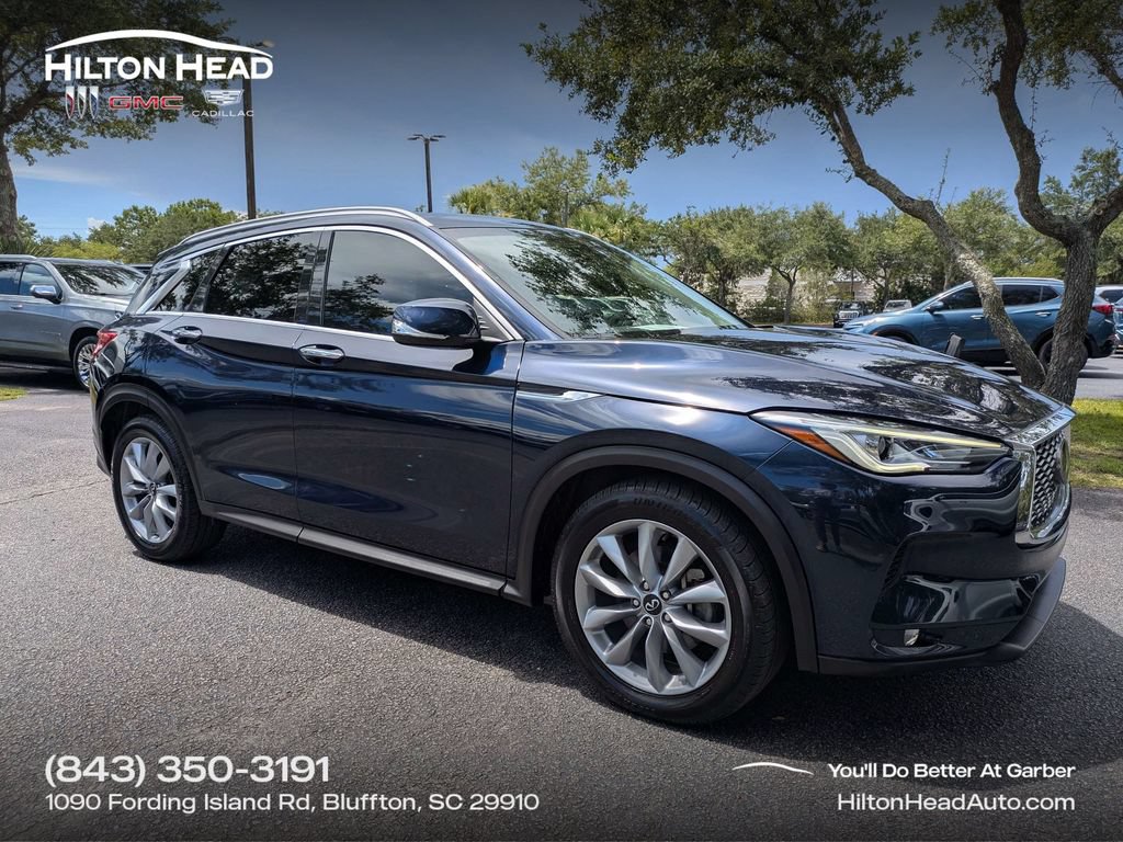 Used 2021 INFINITI QX50 Luxe FWD video 2