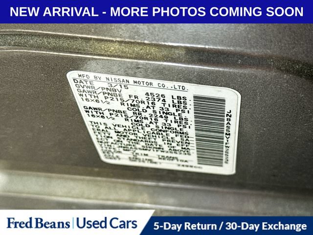 Used 2015 Nissan Rogue S w/ Convenience Package AWD/4WD image 14