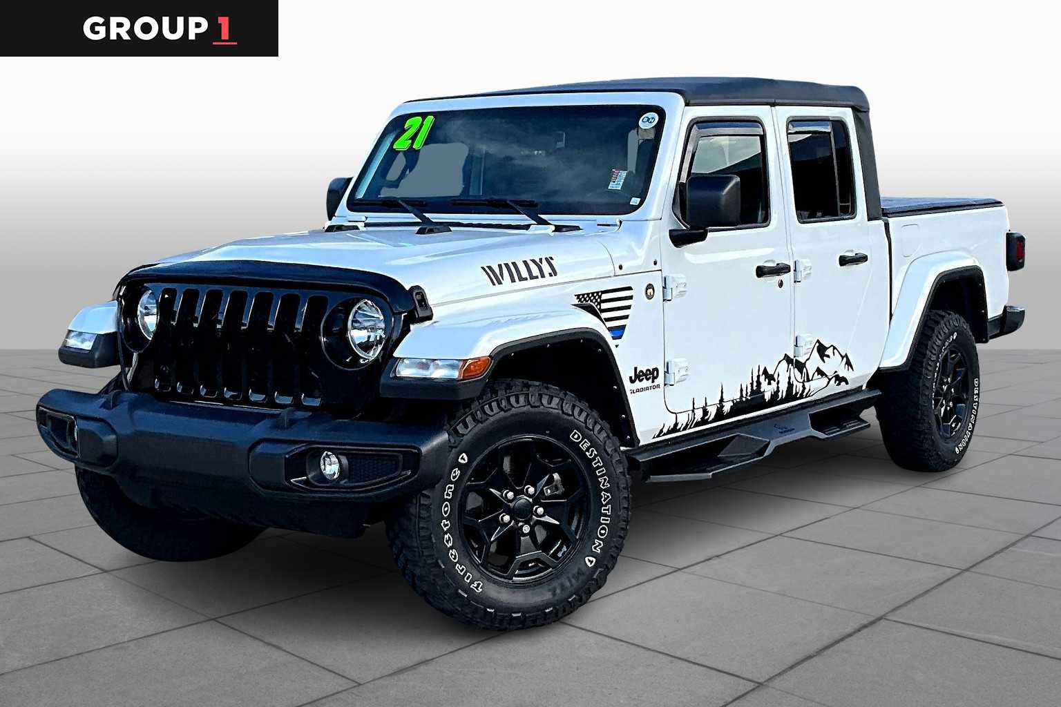 Certified 2021 Jeep Gladiator Sport