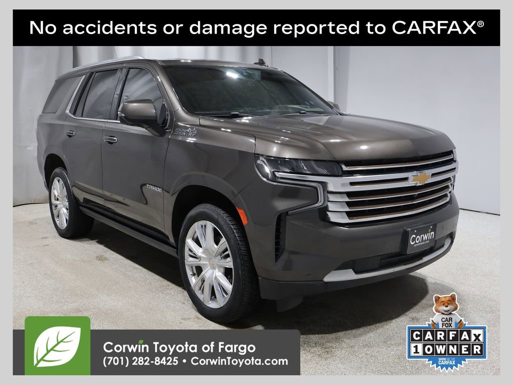 Used 2021 Chevrolet Tahoe High Country