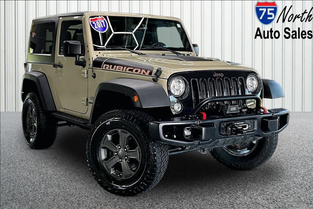 Used 2017 Jeep Wrangler Rubicon w/ Quick Order Package 24Z Recon AWD/4WD image 1