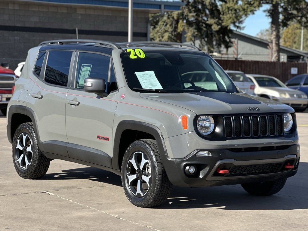 Used 2020 Jeep Renegade Trailhawk w/ UConnect 8.4 Nav Group