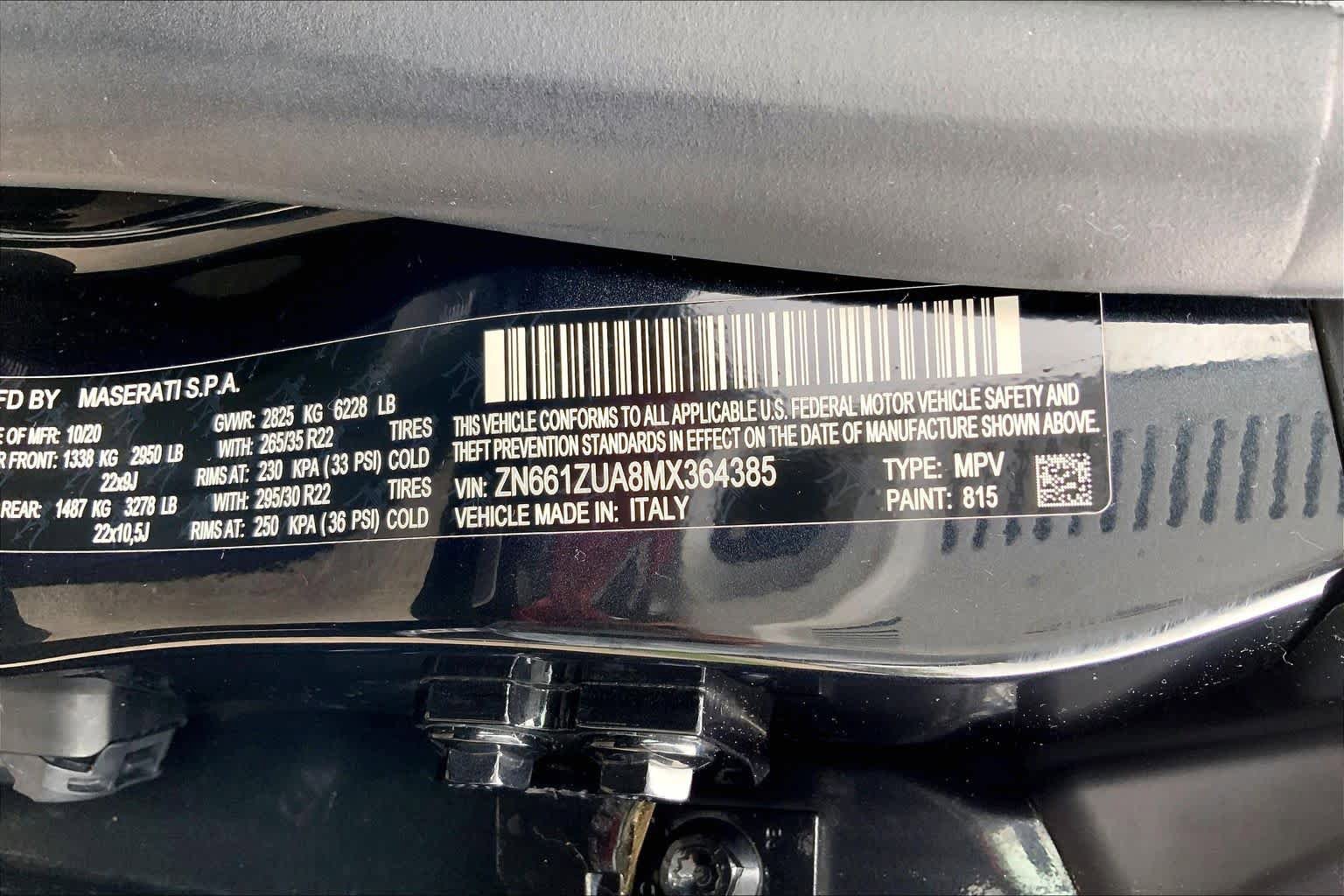 Used 2021 Maserati Levante Trofeo AWD/4WD image 31