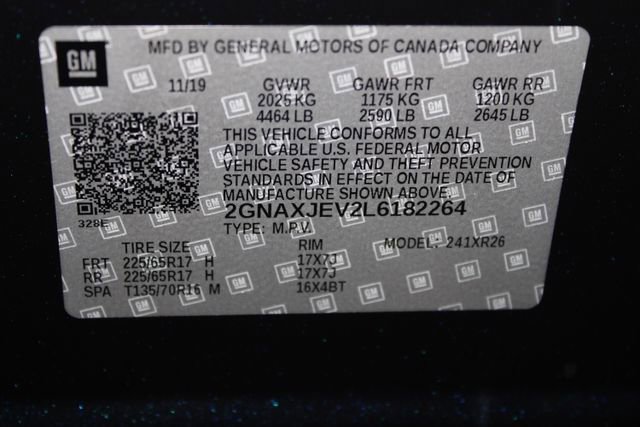 Used 2020 Chevrolet Equinox LT w/ Driver Convenience Package FWD image 39