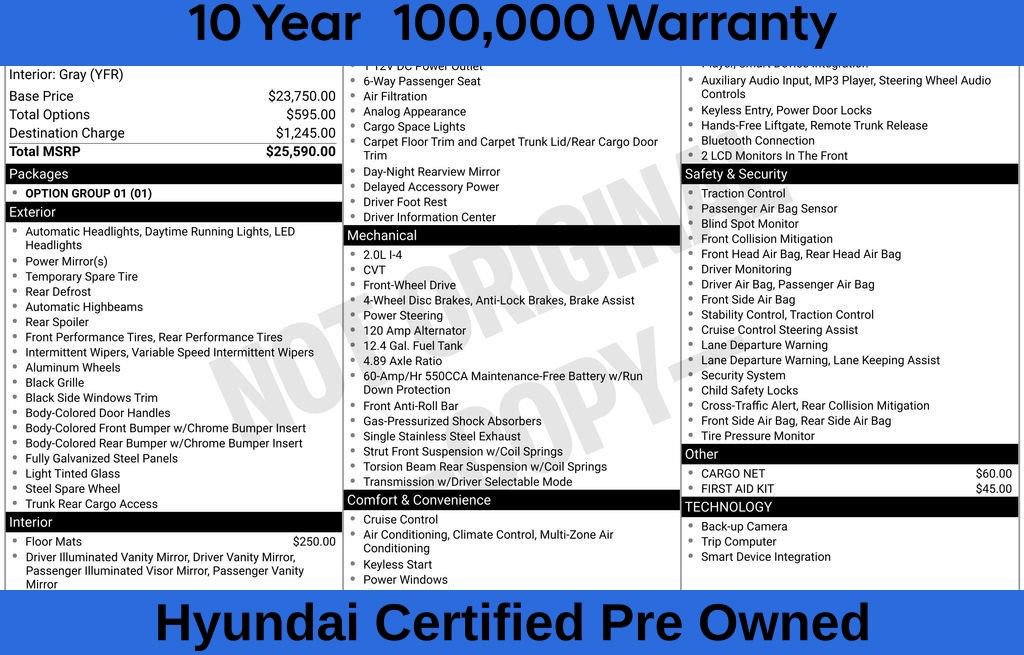 Used 2026 Hyundai Elantra Sport FWD image 9
