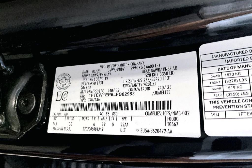 Used 2020 Ford F150 XL w/ Equipment Group 101A Mid image 20