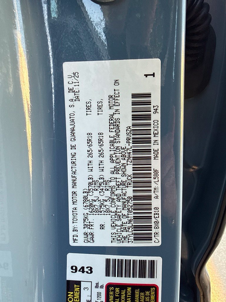 Certified 2026 Toyota Tacoma Limited w/ Tow Tech Package AWD/4WD image 26