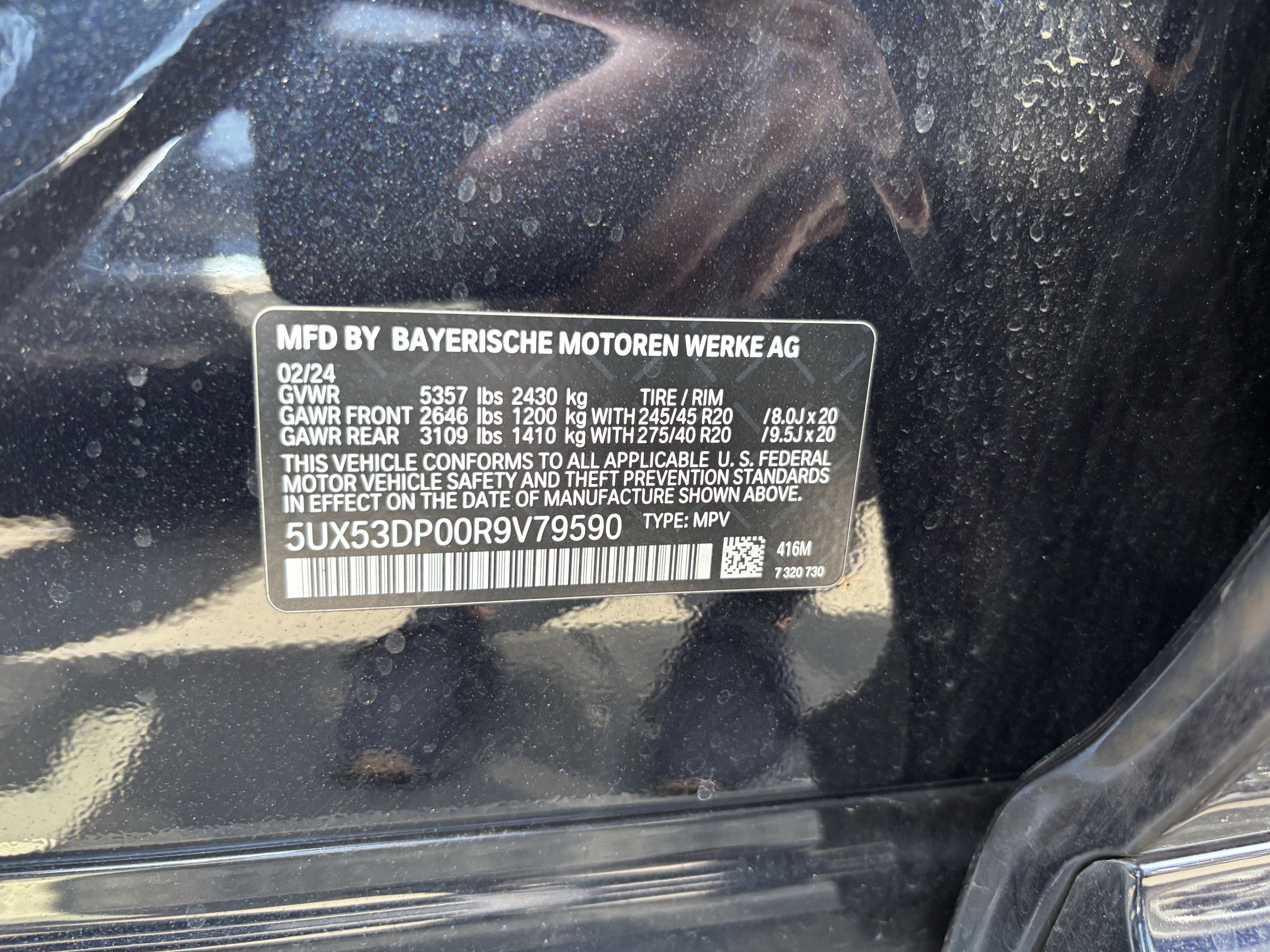 Certified 2024 BMW X3 xDrive30i w/ Premium Package AWD/4WD image 37