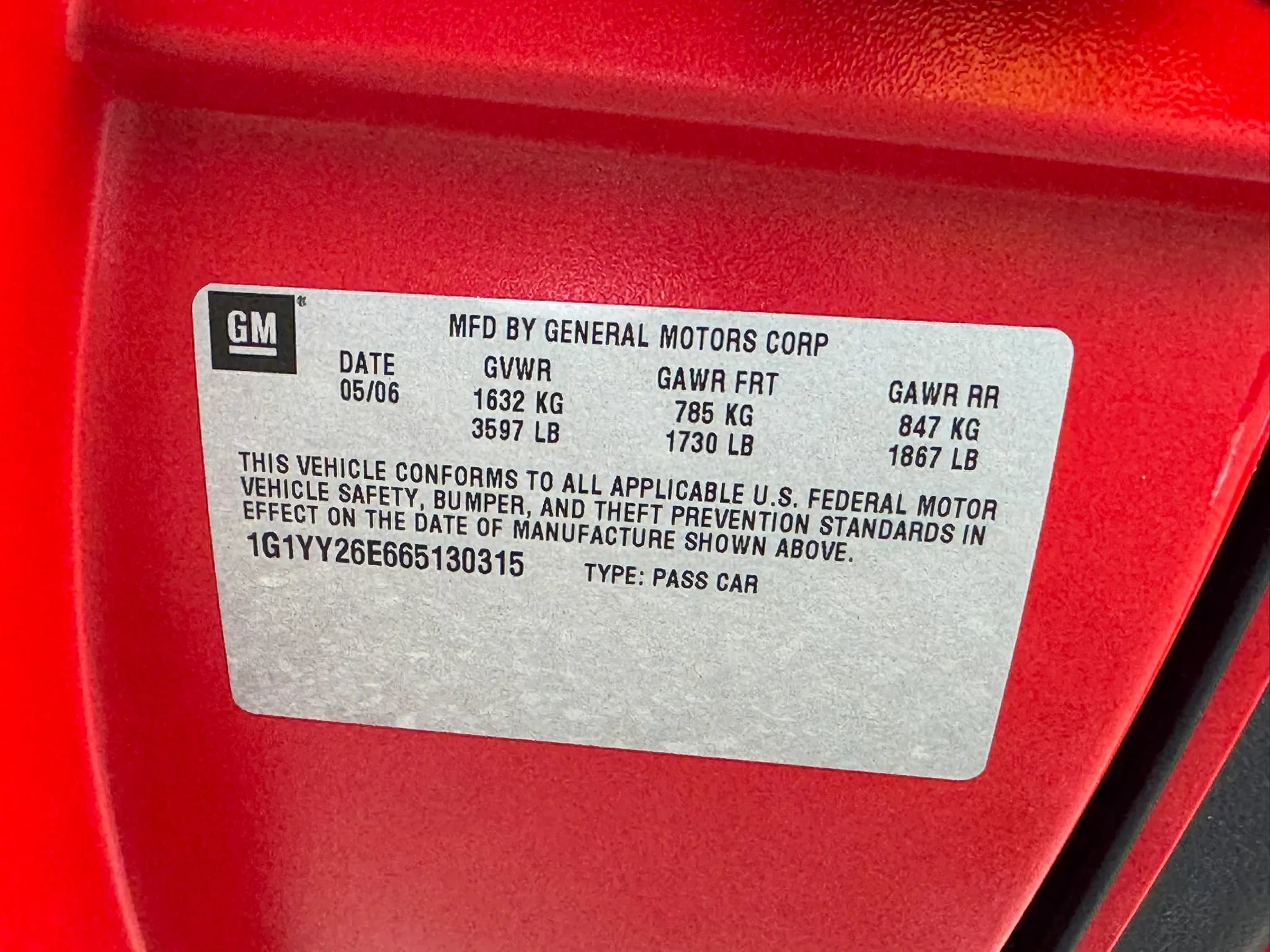 Used 2006 Chevrolet Corvette Z06 w/ Preferred Equipment Group image 39