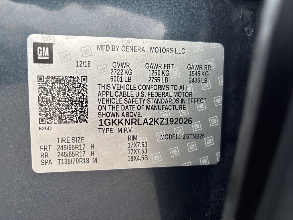 Used 2019 GMC Acadia SLE image 16