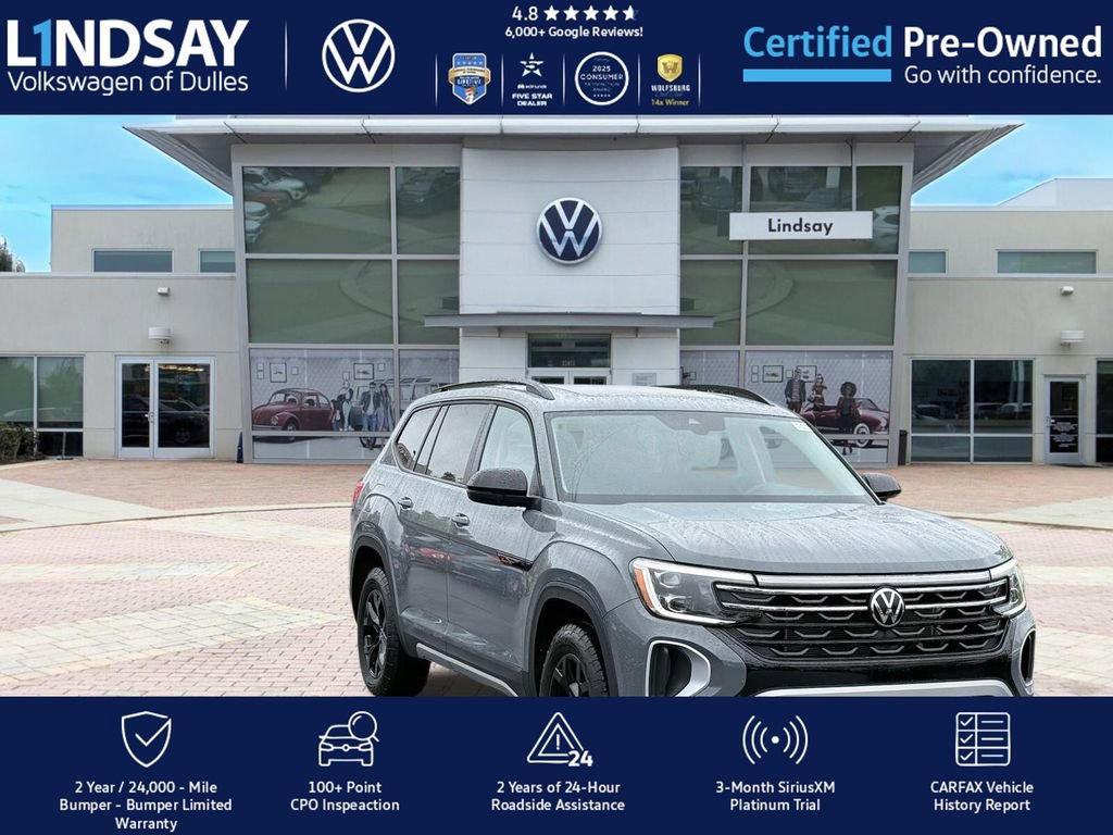 Certified 2024 Volkswagen Atlas Peak Edition SE