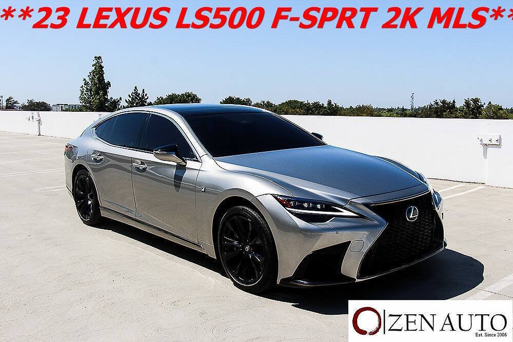 Used 2023 Lexus LS 500 F Sport w/ Cold Weather Package (CK) RWD image 48