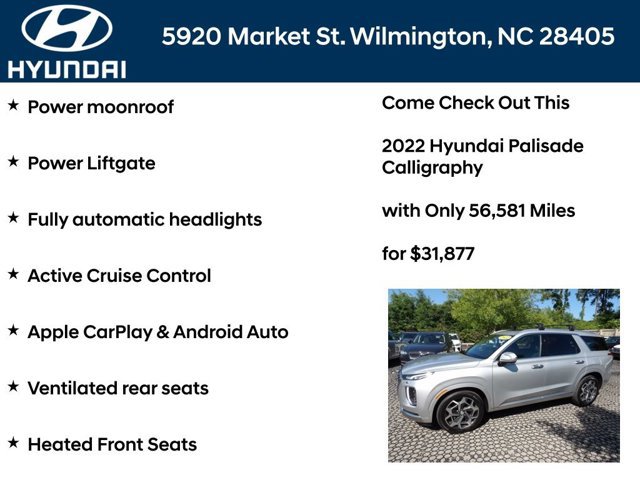 Certified 2022 Hyundai Palisade Calligraphy FWD image 11
