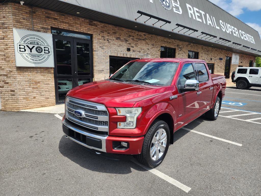 Used 2015 Ford F150 Platinum w/ Equipment Group 701A Luxury AWD/4WD image 1