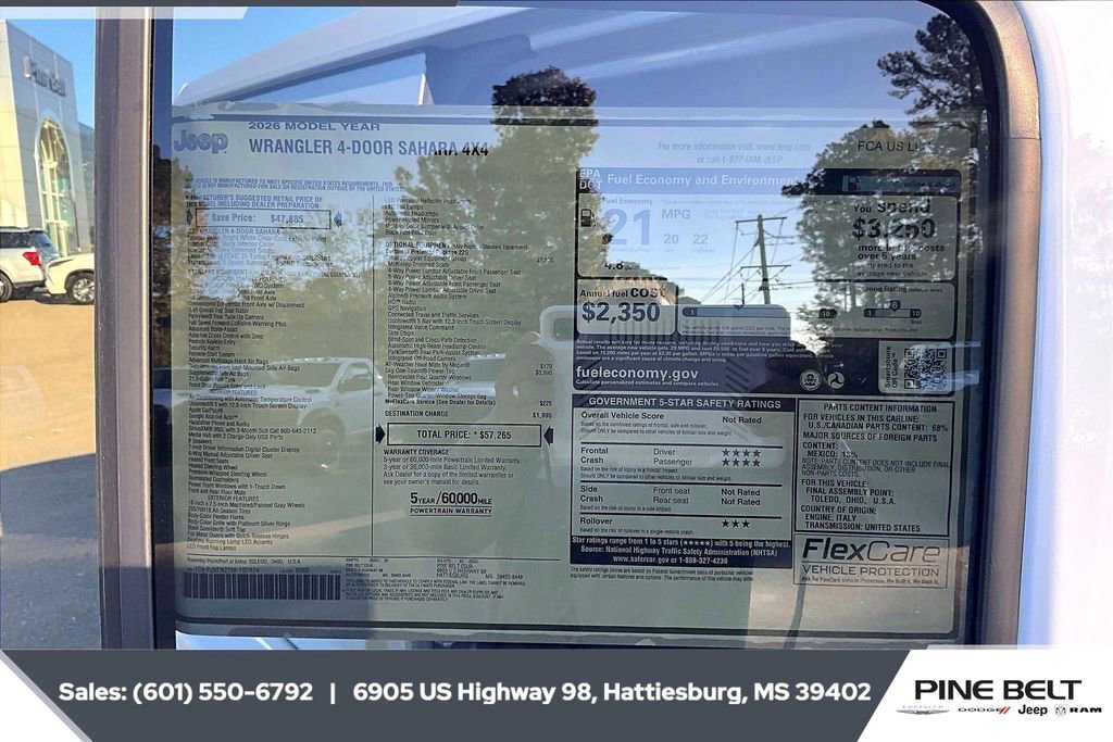 New 2026 Jeep Wrangler Sahara image 12
