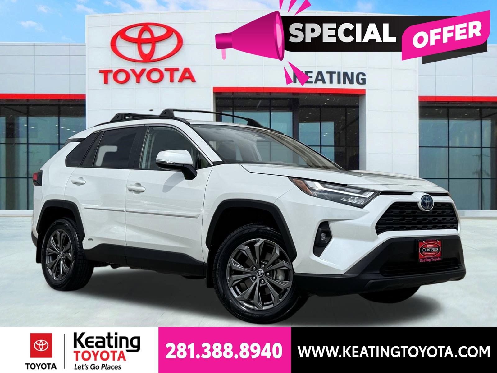 Certified 2024 Toyota RAV4 XLE Premium AWD/4WD 360° Tour