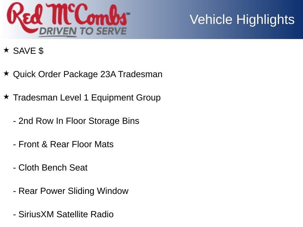 Used 2025 RAM 1500 Tradesman RWD image 3
