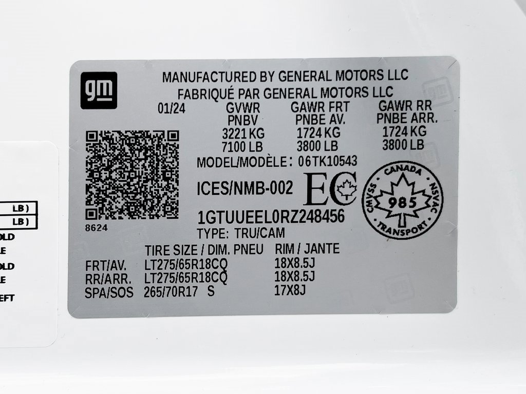 Used 2024 GMC Sierra 1500 AT4 w/ AT4 Preferred Package image 27