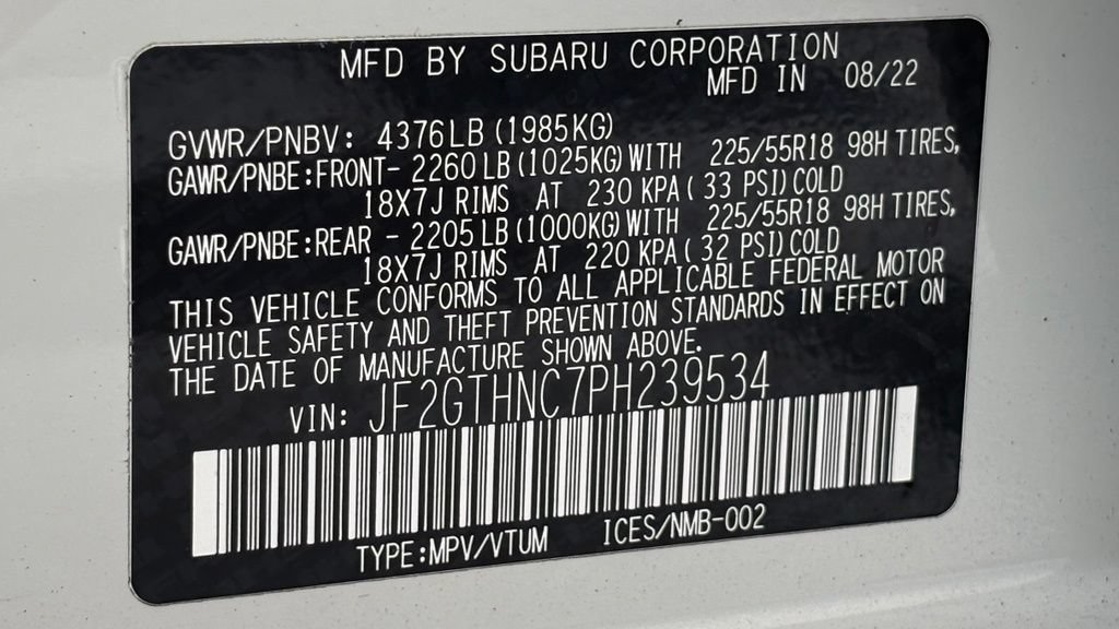 Used 2023 Subaru Crosstrek 2.5i Limited AWD/4WD image 47