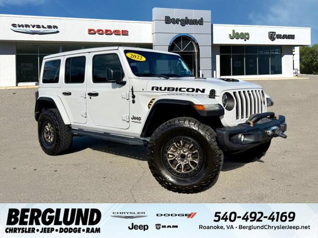 Used 2022 Jeep Wrangler Unlimited Rubicon w/ Trailer Tow Package