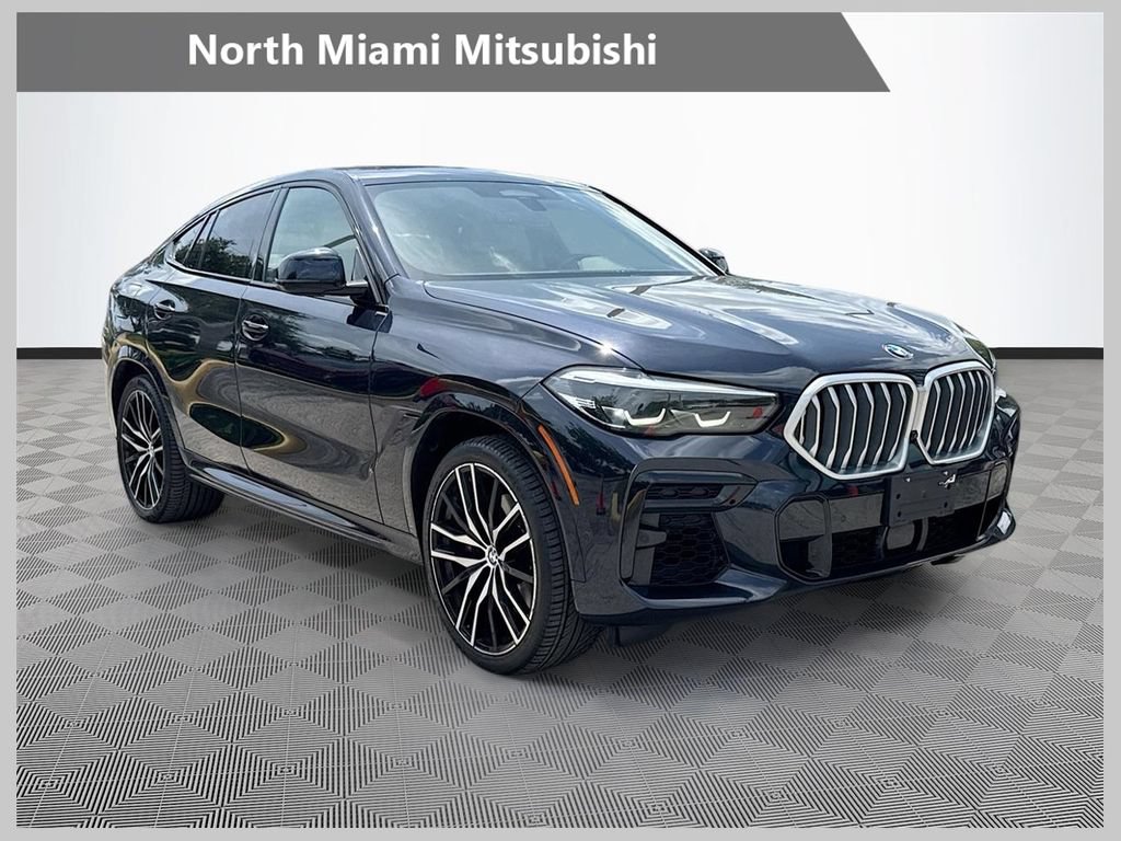 Used 2022 BMW X6 xDrive40i w/ M Sport Package AWD/4WD image 1