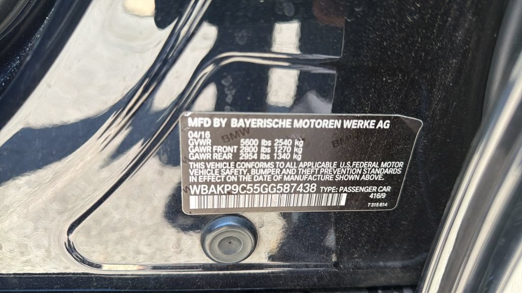 Used 2016 BMW 550i xDrive Sedan AWD/4WD image 31
