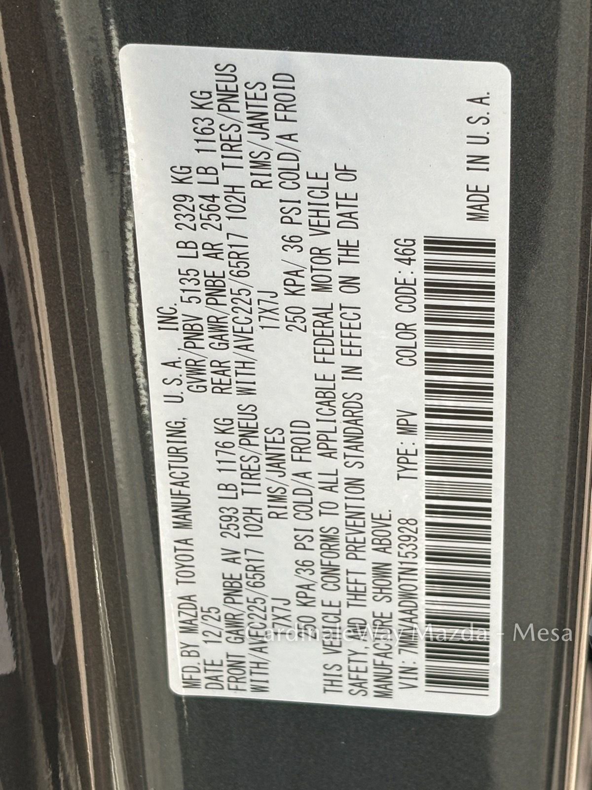 New 2026 MAZDA CX-50 AWD 2.5 Hybrid w/ Weather Package image 22