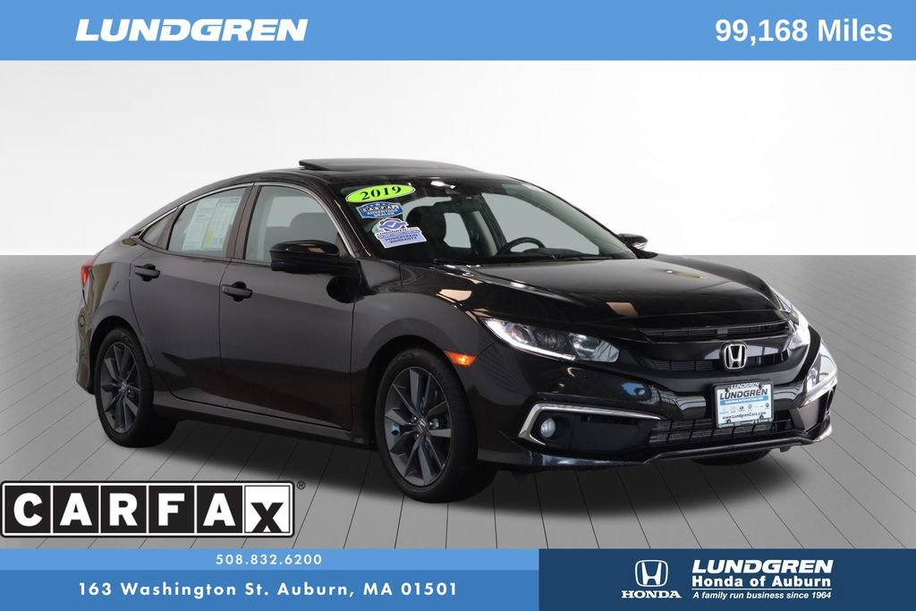 Certified 2019 Honda Civic EX image 1