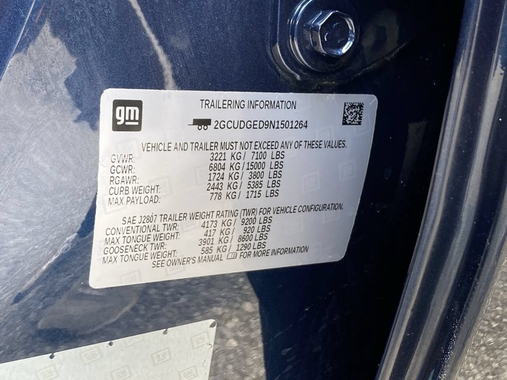 Used 2022 Chevrolet Silverado 1500 LTZ AWD/4WD image 37