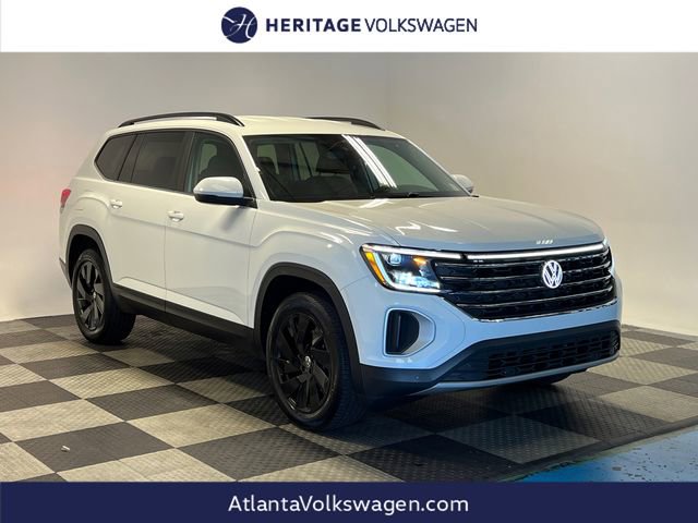 Certified 2024 Volkswagen Atlas SE w/ Black Wheel Package
