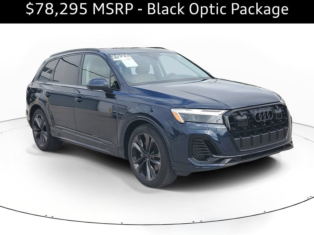 Certified 2026 Audi Q7 2.0T Premium Plus w/ Premium Plus Package