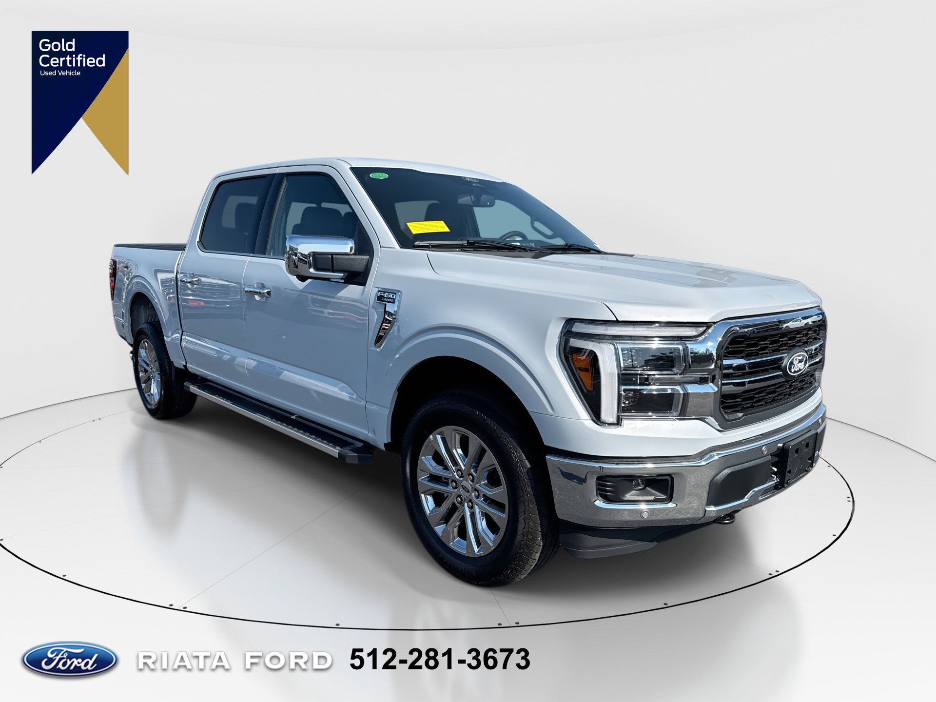 Certified 2025 Ford F150 Lariat w/ Equipment Group 501A Mid