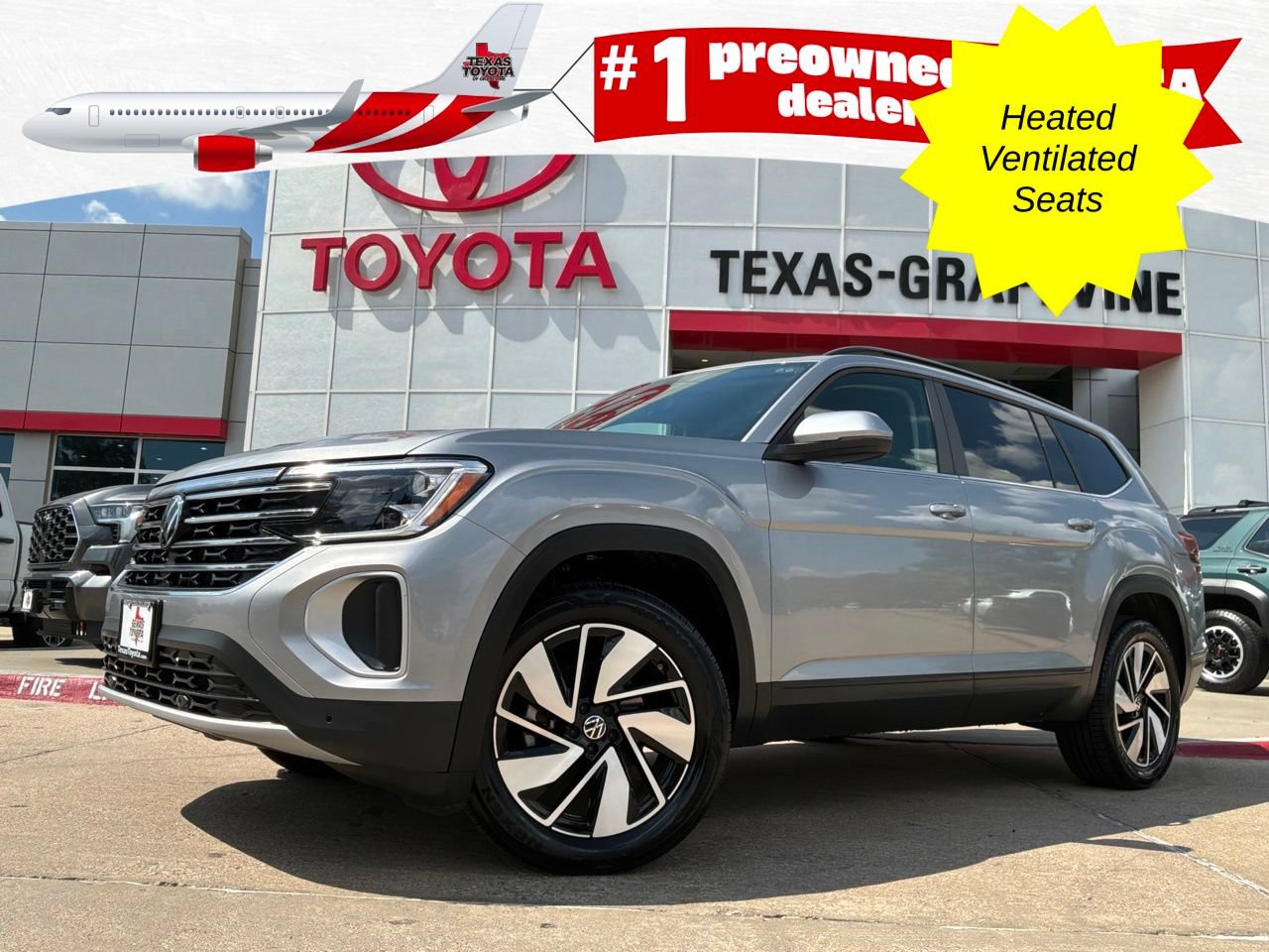 Used 2026 Volkswagen Atlas SE FWD image 1