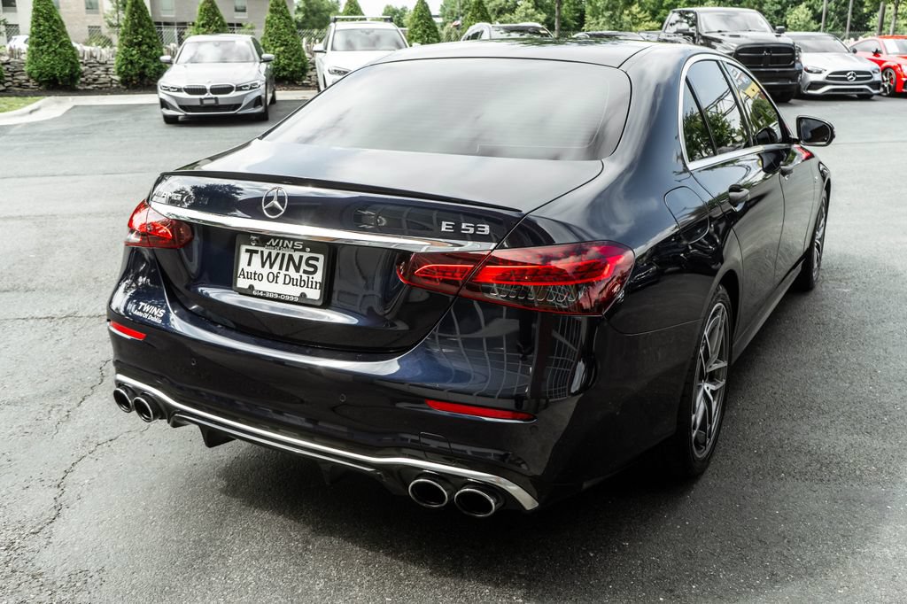 Used 2021 Mercedes-Benz E 53 AMG 4MATIC Sedan w/ Exterior Lighting Package image 38