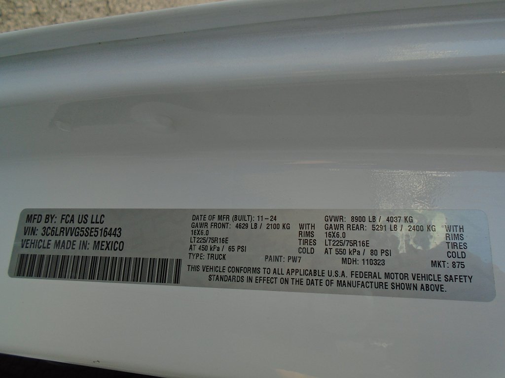 Used 2025 RAM ProMaster 2500 w/ U-Haul Equipment Group FWD image 17