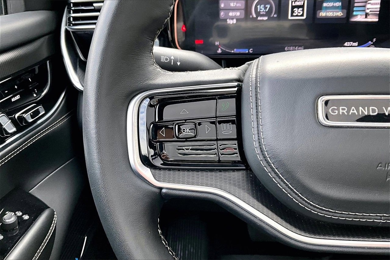 Certified 2024 Jeep Grand Wagoneer L Series II w/ Quick Order Packagew 28T image 30