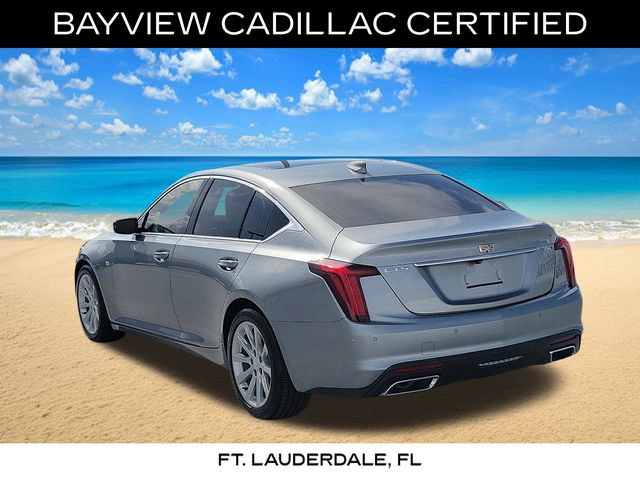 Certified 2023 Cadillac CT5 Luxury w/ Sun And Sound Package RWD image 4