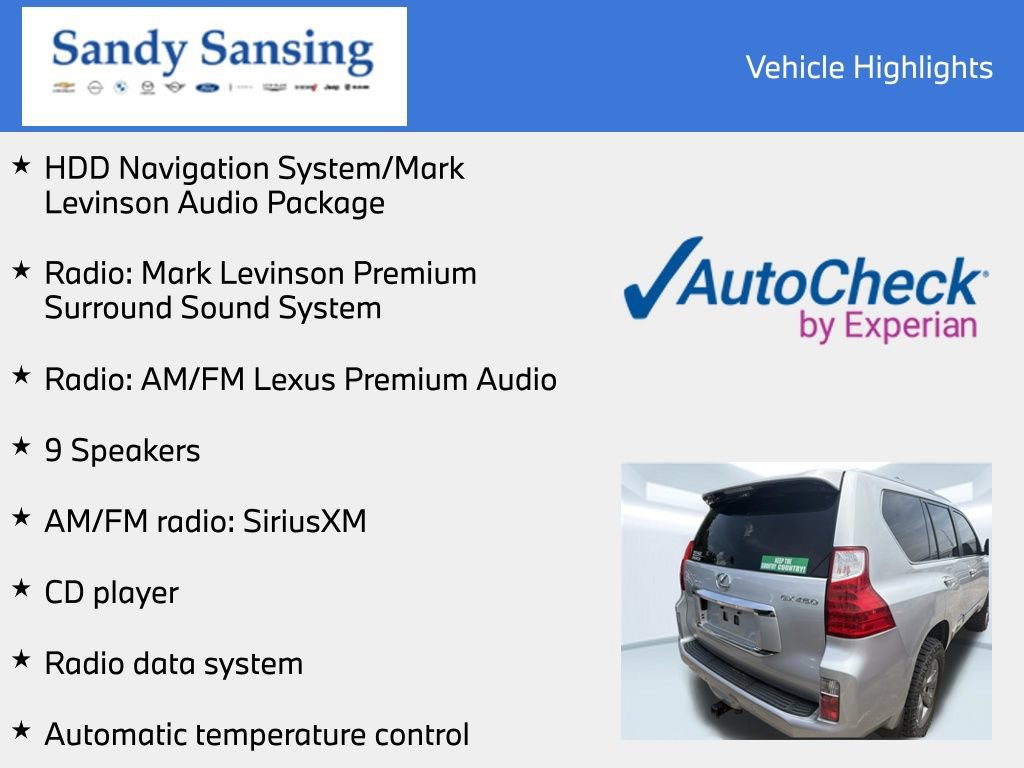 Used 2012 Lexus GX 460 Premium AWD/4WD image 7