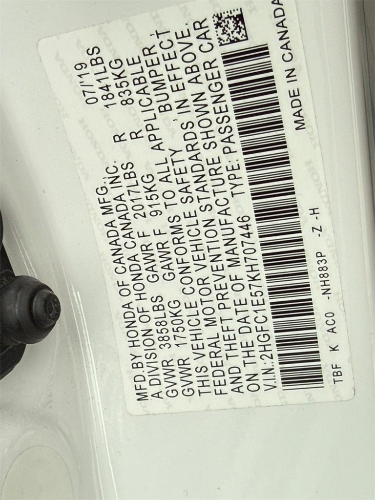 Used 2019 Honda Civic Si image 31