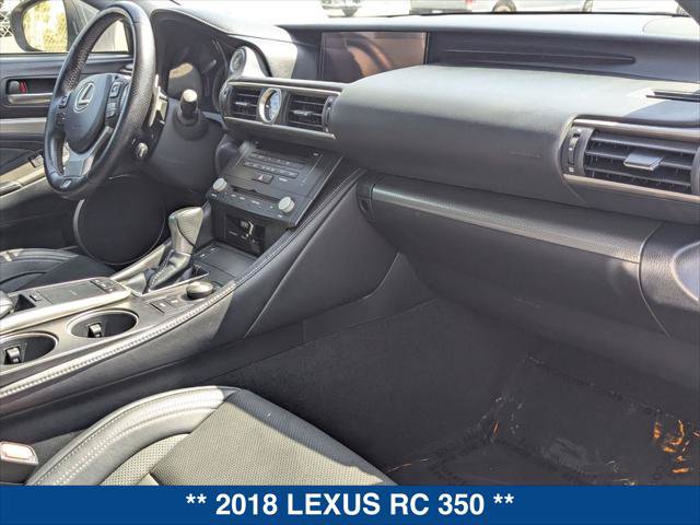 Used 2018 Lexus RC 350 F Sport RWD image 22
