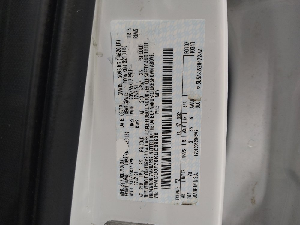Used 2019 Ford Escape S FWD image 33