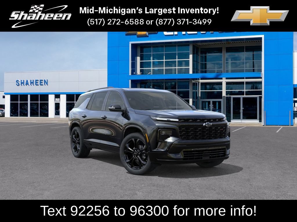 New 2027 Chevrolet Traverse RS w/ LPO, Floor Liner Package AWD/4WD image 1