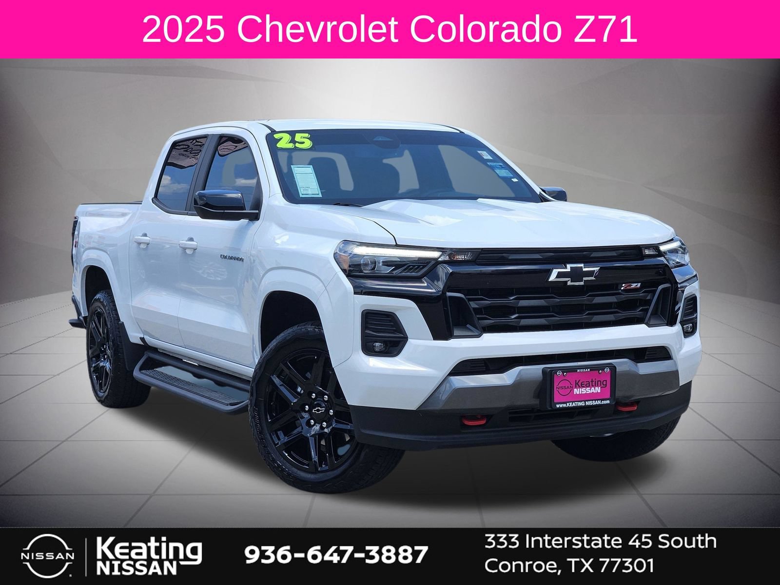 Used 2025 Chevrolet Colorado Z71 w/ Z71 Convenience Package 2 AWD/4WD image 1