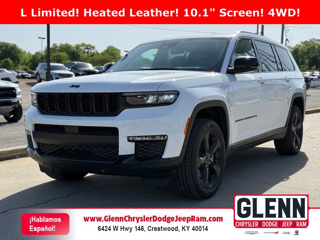 Used 2025 Jeep Grand Cherokee L Limited w/ Black Appearance Package AWD/4WD image 1